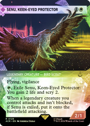 Senu, Keen-Eyed Protector (Showcase)\nAssassin's Creed - Variants\nSingle\nMagic The Gathering