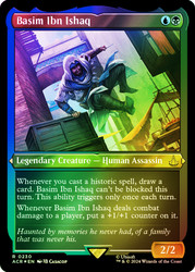 Basim Ibn Ishaq (Foil Etched)\nAssassin's Creed - Alternate Foil\nSingle\nMagic The Gathering