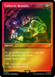 Cathartic Reunion (Foil Etched)\nAssassin's Creed - Alternate Foil\nSingle\nMagic The Gathering