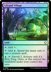 Lilypad Village\nBloomburrow\nSingle\nMagic The Gathering