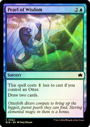 Pearl of Wisdom\nBloomburrow\nSingle\nMagic The Gathering