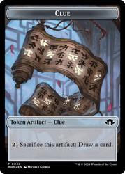 {Clue Token} // {Energy Reserve}\nModern Horizons 3\nSingle\nMagic The Gathering
