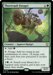 Thornvault Forager\nBloomburrow\nSingle\nMagic The Gathering