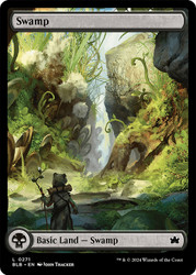 Swamp (#271) (Full Art)\nBloomburrow\nSingle\nMagic The Gathering