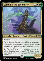 Camellia, the Seedmiser\nBloomburrow\nSingle\nMagic The Gathering