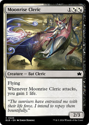 Moonrise Cleric\nBloomburrow\nSingle\nMagic The Gathering