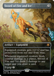 Sword of Fire and Ice (Borderless)\nSpecial Guests\nSingle\nMagic The Gathering