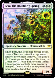 Beza, the Bounding Spring\nBloomburrow\nSingle\nMagic The Gathering
