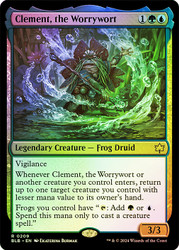 Clement, the Worrywort\nBloomburrow\nSingle\nMagic The Gathering