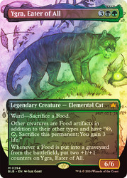 Ygra, Eater of All (Borderless)\nBloomburrow - Variants\nSingle\nMagic The Gathering