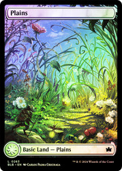 Plains (#263) (Full Art)\nBloomburrow\nSingle\nMagic The Gathering