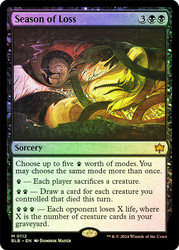 Season of Loss\nBloomburrow\nSingle\nMagic The Gathering