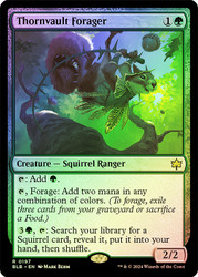 Thornvault Forager\nBloomburrow\nSingle\nMagic The Gathering