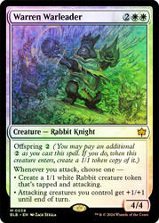 Warren Warleader\nBloomburrow\nSingle\nMagic The Gathering