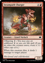 Steampath Charger\nBloomburrow\nSingle\nMagic The Gathering