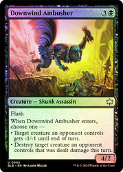 Downwind Ambusher\nBloomburrow\nSingle\nMagic The Gathering