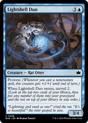 Lightshell Duo\nBloomburrow\nSingle\nMagic The Gathering