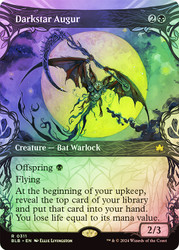 Darkstar Augur (Showcase)\nBloomburrow - Variants\nSingle\nMagic The Gathering
