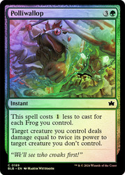 Polliwallop\nBloomburrow\nSingle\nMagic The Gathering