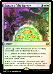 Season of the Burrow\nBloomburrow\nSingle\nMagic The Gathering