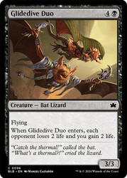 Glidedive Duo\nBloomburrow\nSingle\nMagic The Gathering