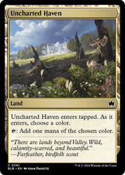Uncharted Haven\nBloomburrow\nSingle\nMagic The Gathering