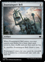 Fountainport Bell\nBloomburrow\nSingle\nMagic The Gathering