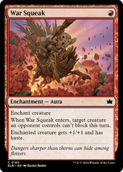 War Squeak\nBloomburrow\nSingle\nMagic The Gathering
