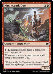 Kindlespark Duo\nBloomburrow\nSingle\nMagic The Gathering
