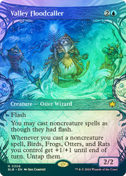 Valley Floodcaller (Showcase)\nBloomburrow - Variants\nSingle\nMagic The Gathering