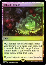 Fabled Passage\nBloomburrow\nSingle\nMagic The Gathering