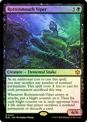 Rottenmouth Viper\nBloomburrow\nSingle\nMagic The Gathering