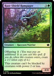 Rust-Shield Rampager\nBloomburrow\nSingle\nMagic The Gathering