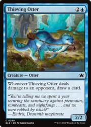 Thieving Otter\nBloomburrow\nSingle\nMagic The Gathering