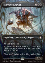 Marrow-Gnawer (Borderless)\nBloomburrow Commander - Variants\nSingle\nMagic The Gathering