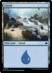Island (#371)\nBloomburrow\nSingle\nMagic The Gathering