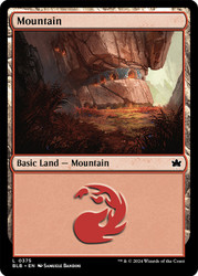 Mountain (#375)\nBloomburrow\nSingle\nMagic The Gathering