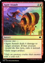 Agate Assault\nBloomburrow\nSingle\nMagic The Gathering