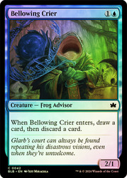 Bellowing Crier\nBloomburrow\nSingle\nMagic The Gathering