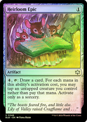 Heirloom Epic\nBloomburrow\nSingle\nMagic The Gathering