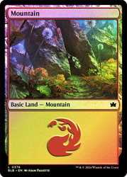 Mountain (#376)\nBloomburrow\nSingle\nMagic The Gathering