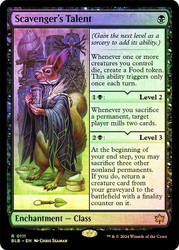 Scavenger's Talent\nBloomburrow\nSingle\nMagic The Gathering