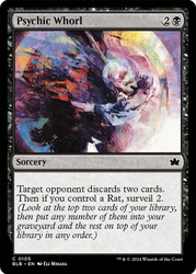 Psychic Whorl\nBloomburrow\nSingle\nMagic The Gathering