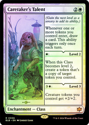 Caretaker's Talent\nBloomburrow\nSingle\nMagic The Gathering