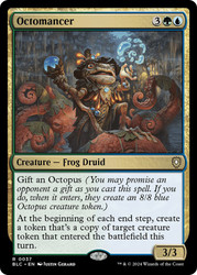 Octomancer\nBloomburrow Commander\nSingle\nMagic The Gathering