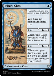 Wizard Class\nBloomburrow Commander\nSingle\nMagic The Gathering