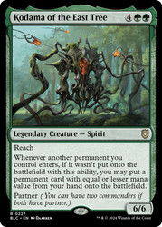 Kodama of the East Tree\nBloomburrow Commander\nSingle\nMagic The Gathering