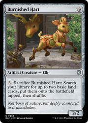 Burnished Hart\nBloomburrow Commander\nSingle\nMagic The Gathering