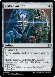 Hedron Archive\nBloomburrow Commander\nSingle\nMagic The Gathering
