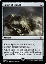 Spine of Ish Sah\nBloomburrow Commander\nSingle\nMagic The Gathering